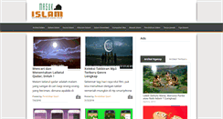 Desktop Screenshot of masuk-islam.com
